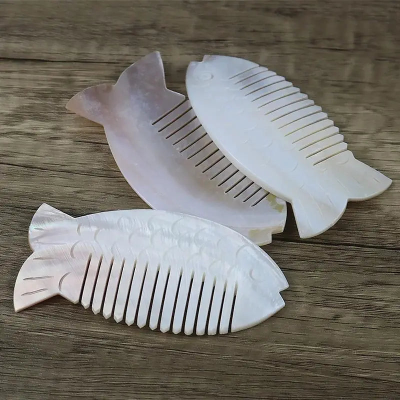 Shell Comb Natural Conch Scraping Plate Crafts Ornaments Pearl Shell Gift ocean decor sea abalone shell Oasis Select