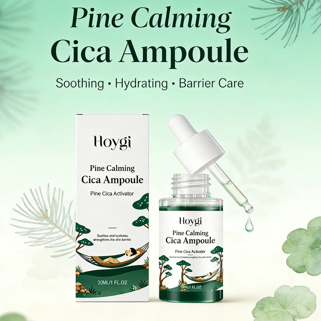 Hoygi Pine Cica Ampoule Serum – Hyaluronic Acid & Centella Face Serum Ampoule Oasis Select
