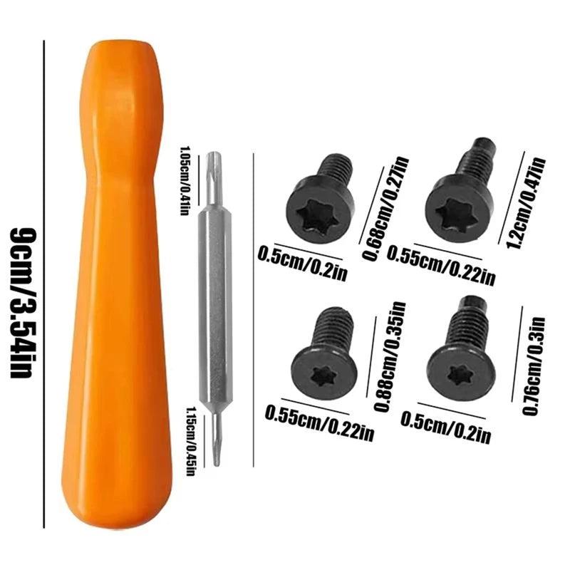 WISH Doorbell Screws Disassembly Screwdriver Ring Replacement Security Screws Compatible With Video Anti-Theft Doorbell Oasis Select