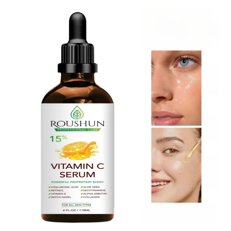 ROUSHUN 118ml Vitamin C Serum – Face, Body & Eye Essence