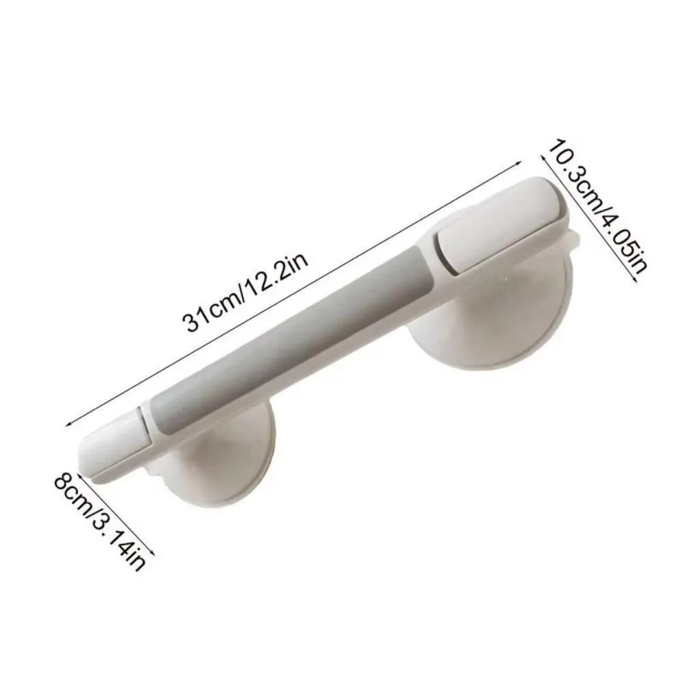 New Suction Cup Bathroom Grab Rails Non-slip No Punching Shower Safety Grab Bar Suction Safety Handle Elderly/Children Oasis Select