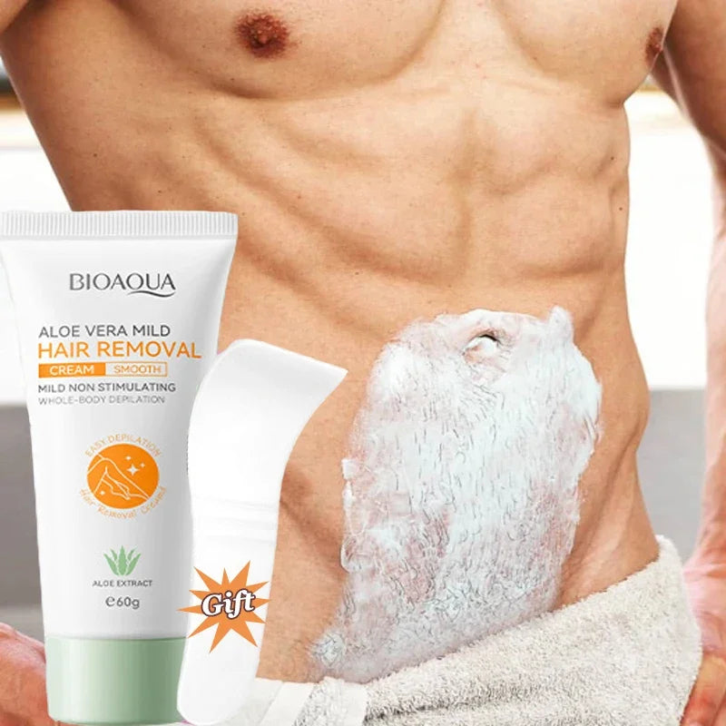 Aloe Vera Hair Removal Cream 60g – Fast, Gentle & Skin-Safe Hair Removal Cream Oasis Select Default Title