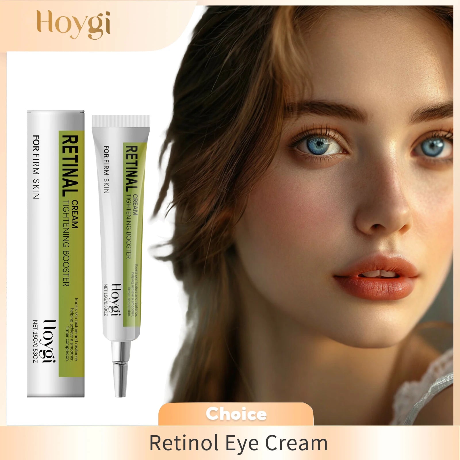 Hoygi Retinol Eye Cream – Firming, Anti-Wrinkle & Hydrating 15g Retinol Eye Cream Oasis Select