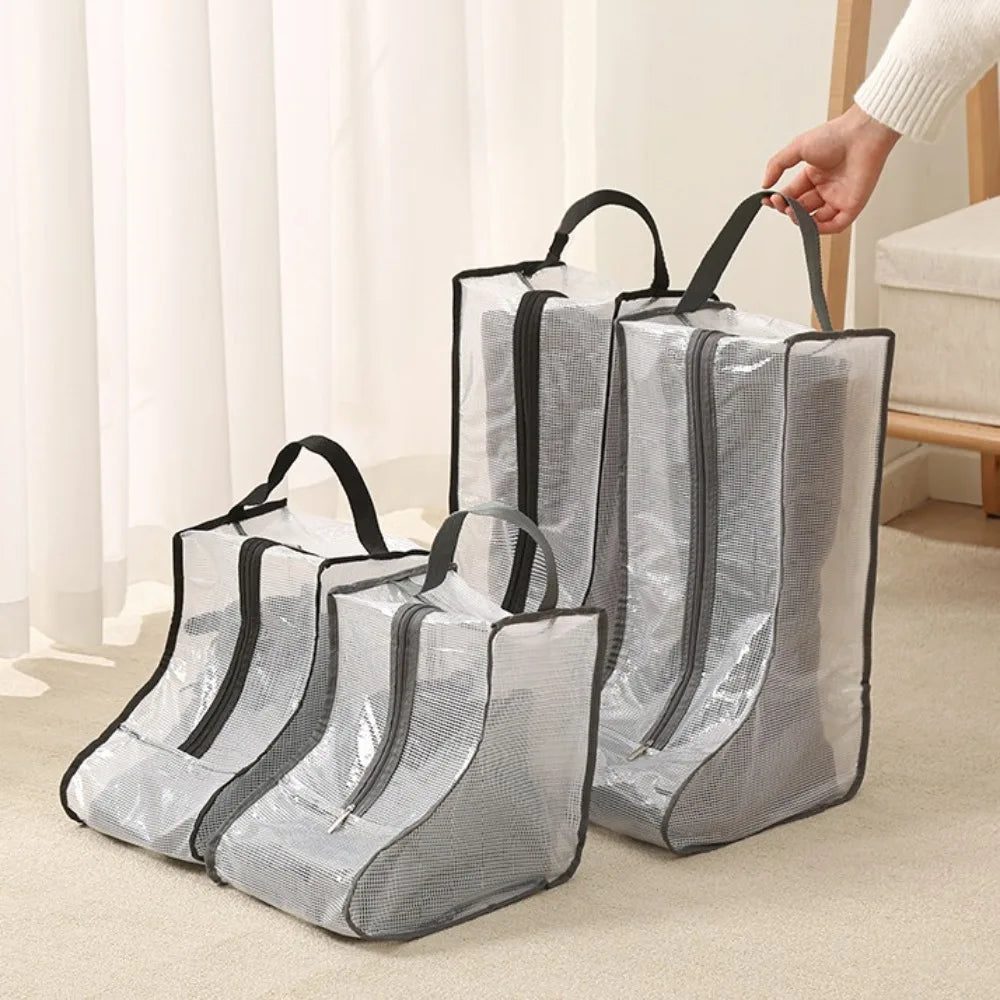 Waterproof Foldable Boot & Shoe Storage Bag – Dustproof Organizer