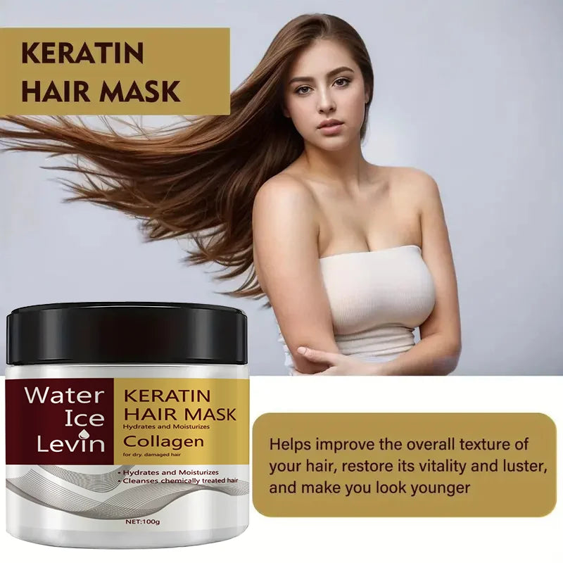 Keratin Collagen Hair Mask – Frizz Control & Damage Repair Keratin Hair Mask Oasis Select