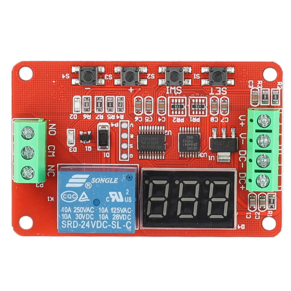 DVB01 Digital Voltage Comparator Module DC 5V 12V 24V Display Voltage Comparator Module Oasis Select DC24V United States
