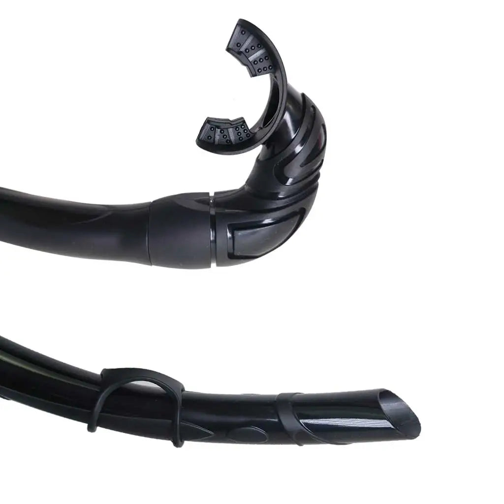 Roll Up Silicone Snorkel Swimming Swim Snorkel with Hanging Buckle Comfortable Breathing Tube for Snorkeling Oasis Select