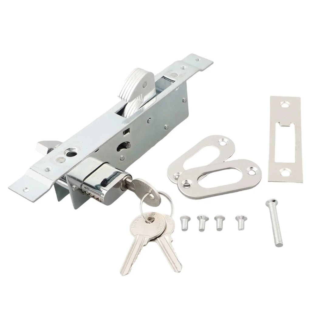 Door Hook Lock Sliding Door Lock Replacement Security Lock With Keys For kitchen Balcony Accessories for 35-55MM Door Width Oasis Select