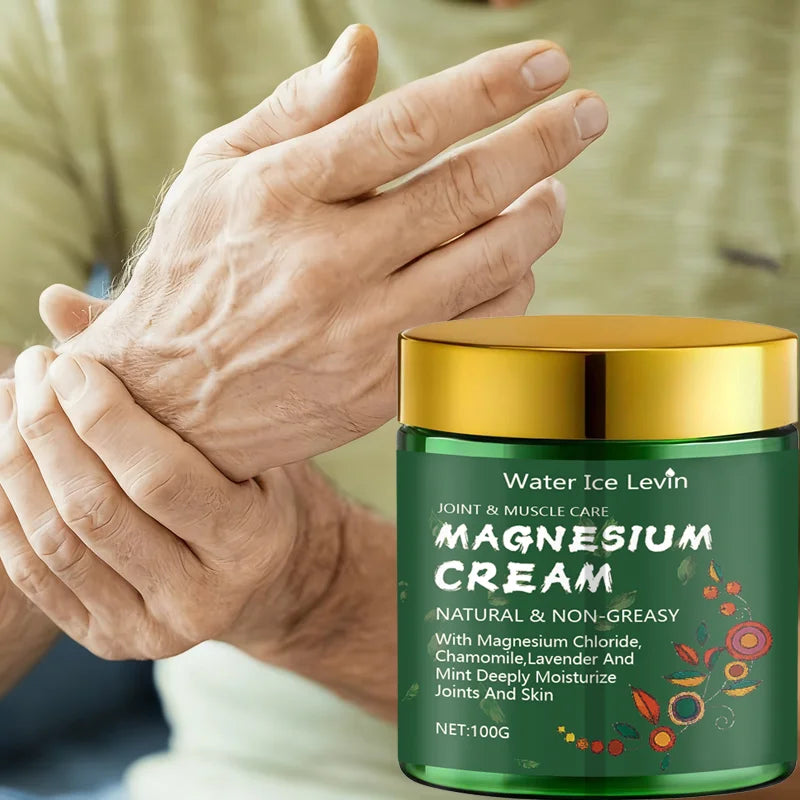 Magnesium Cream for Joints & Muscles – Chamomile & Lavender Magnesium Body Cream Oasis Select