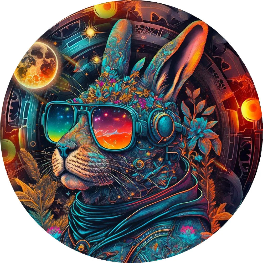 Mandala Cat Animal Wooden Puzzle Home Decoration Home Decoration Accessories Oasis Select F A4