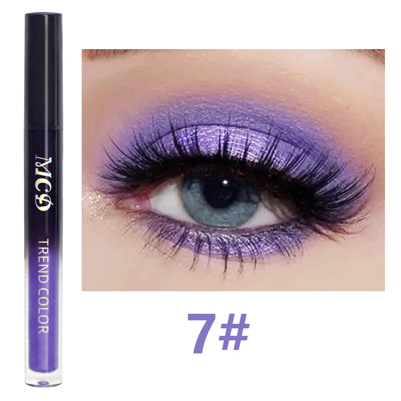 MCD 13-Shade Glitter Liquid Eyeshadow Palette – Waterproof