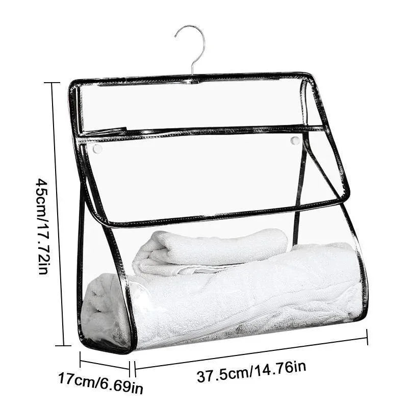 Waterproof Hanging Bathroom Storage Bag – Transparent PVC Bathroom Storage Bag Oasis Select