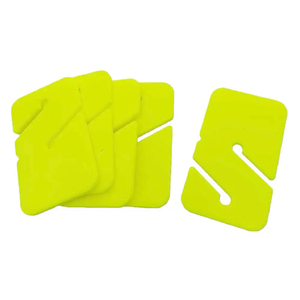 5pcs Cave Dive Arrows Square Wreck Line Marker for Technical Diving Safety Reel Spool Attachment Dive Directional Signal Cookie Oasis Select