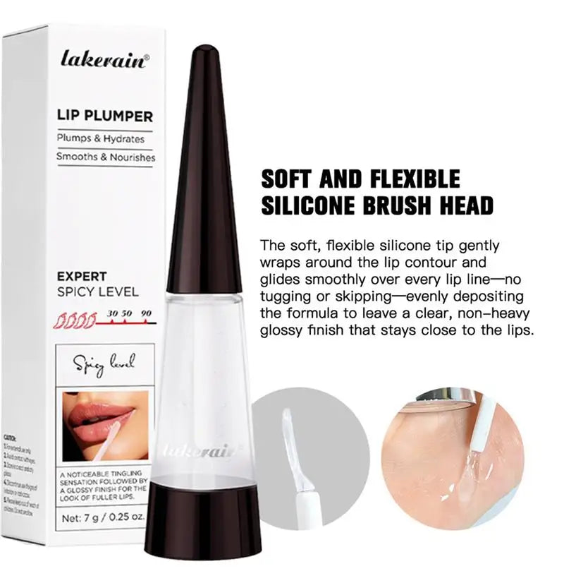 Instant Lip Plumper Oil – Volumizing Hydrating Gloss Lip Plumper Gloss Oasis Select