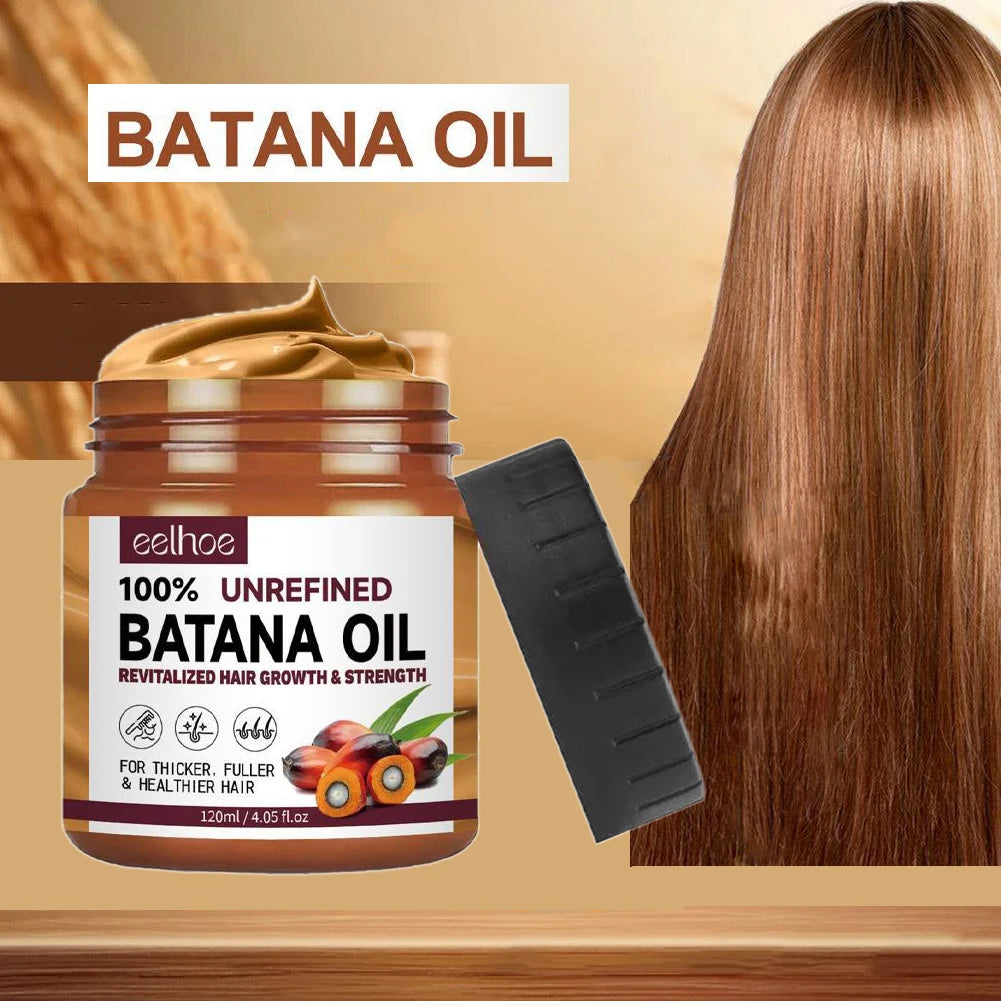 120ml Batana Oil Conditioner For Hair Growth, Raw Pure Batana Oil Hair Care Mask For All Hair Types, Help Repair Hair Split Ends Oasis Select