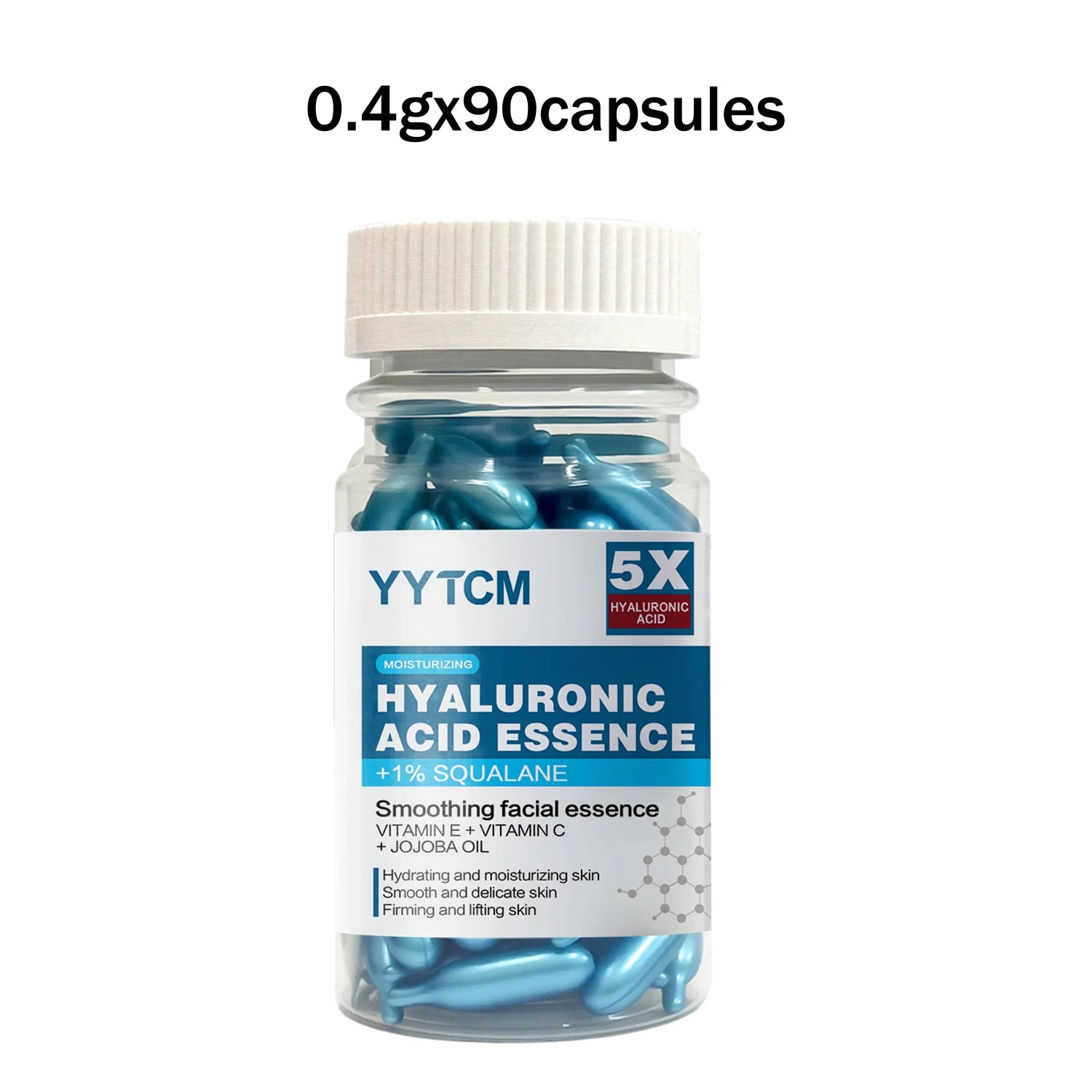 Hyaluronic Acid Moisturizing Capsule Essence – 30 Capsules Face Capsule Serum Oasis Select 1 bottle 1
