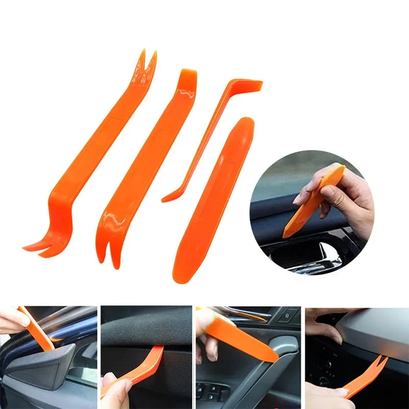4-Piece Car Trim Removal Tool Set – Panel & Clip Puller Kit Trim Removal Tool Set Oasis Select