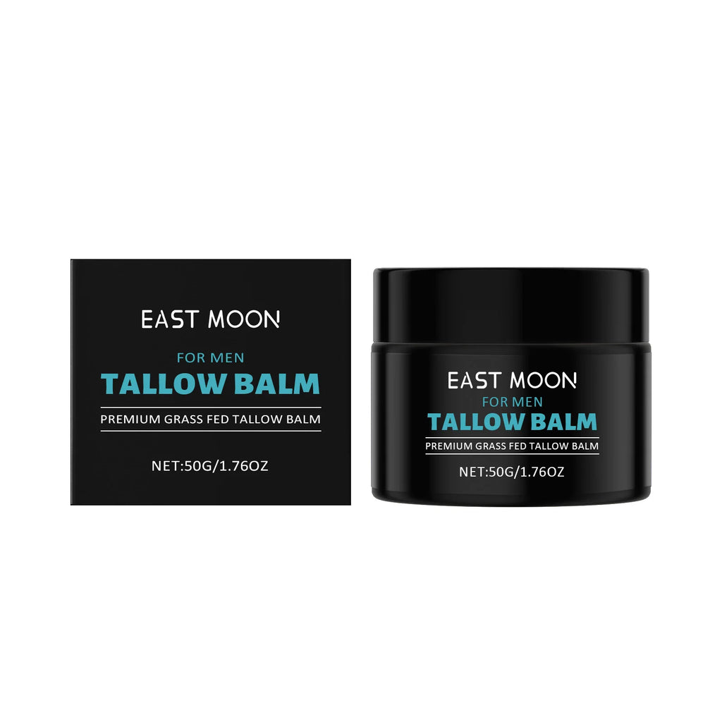 Men's Tallow Balm Firming Fade Fine Lines Anti Wrinkle Moisturizing Non-Greasy Brighten Skin Facial Care Skin Face Cream Oasis Select 50g Boxed