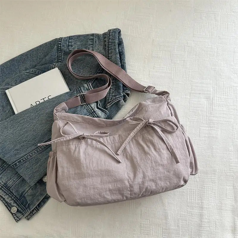JETTING Women's Pleated Tote Bag | Lightweight Shoulder Crossbody