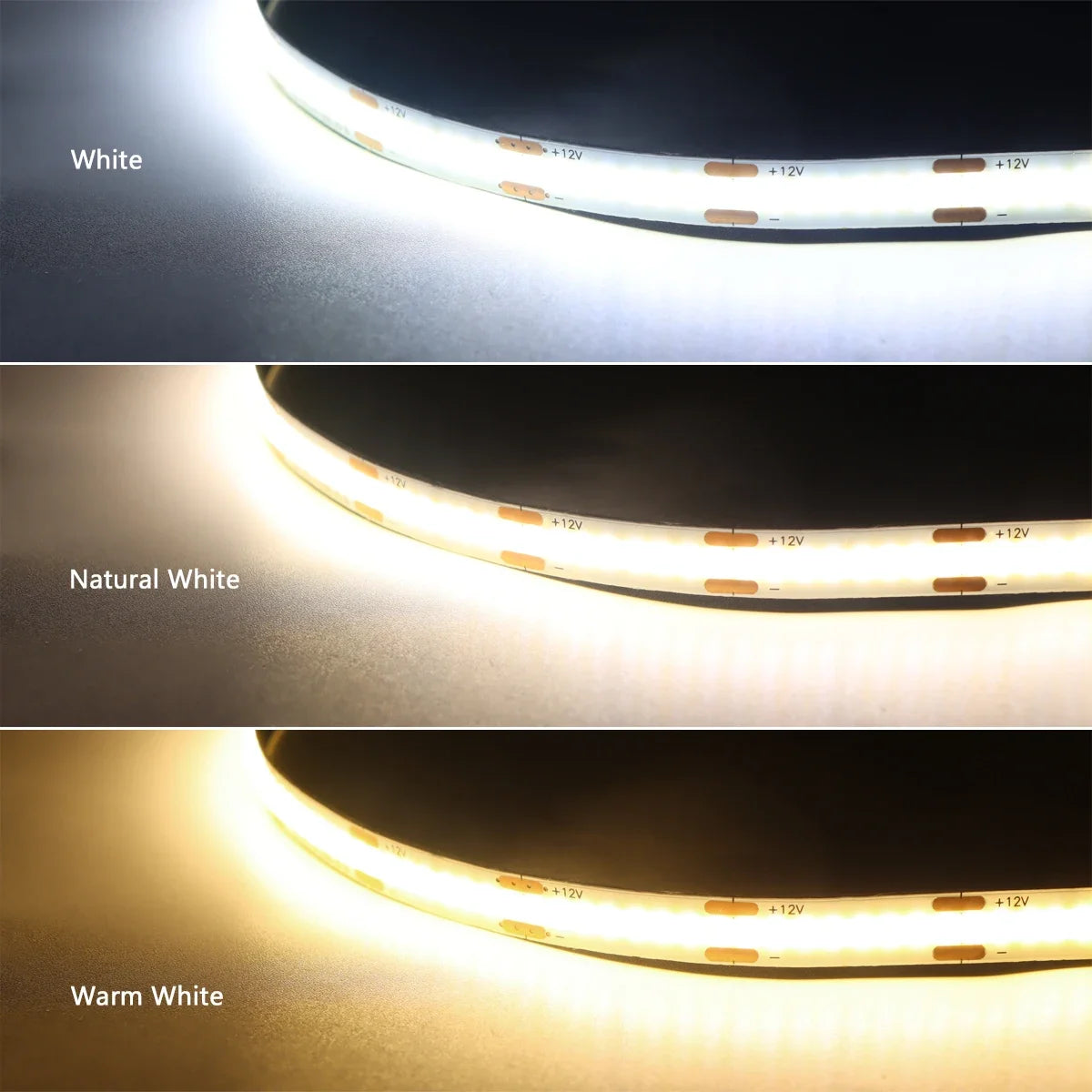 4/5/6Pcs COB Cabinet Light Brightness Adjustable 12V LED Strip Light For Anime Character Collection Show Cabinets Wall Decor Oasis Select