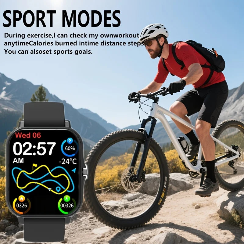 ERUN Smart Watch – Bluetooth 5.3, Activity & Call Tracker