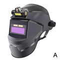 Auto Darkening Welding Helmet with LED Headlight | Solar Powered Welding Helmet Oasis Select A
