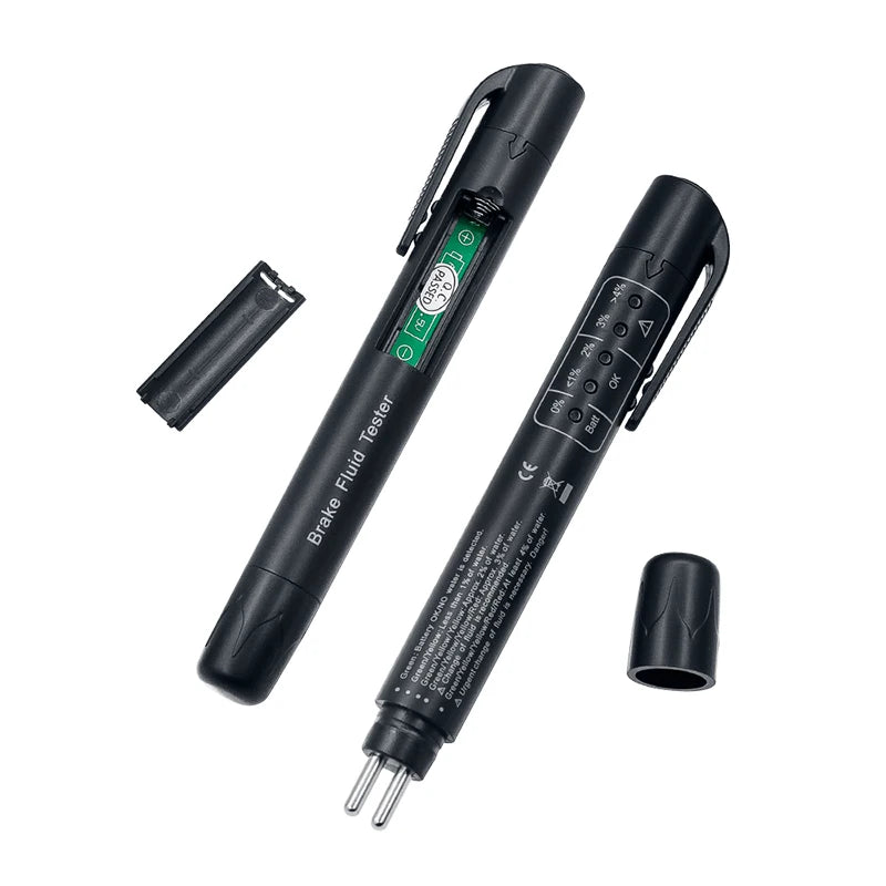 Brake Fluid Tester Pen – DOT 3/4/5 LED Moisture Checker Brake Fluid Tester Oasis Select