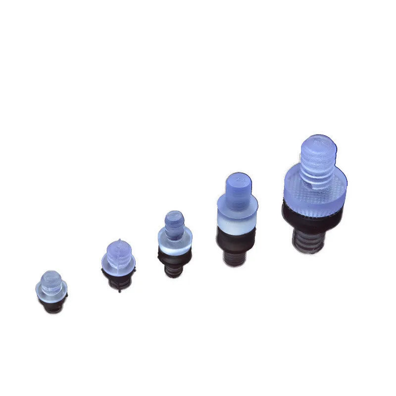 20pcs Transparent Rubber Screws Hole Plugs Anti collision Embedded Cabinet Door Bumpers Anti-slip Foot Pad Furniture Fasteners Oasis Select
