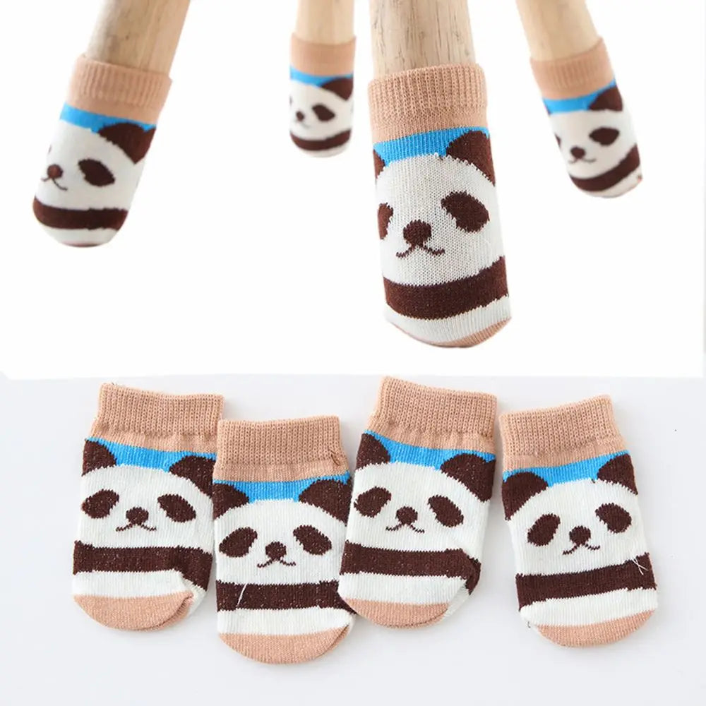 High Elastic Table Legs Socks Furniture Protectors Covers Non-Slip Knitted Floor Protection Pads Chair Foot Cover Oasis Select 6