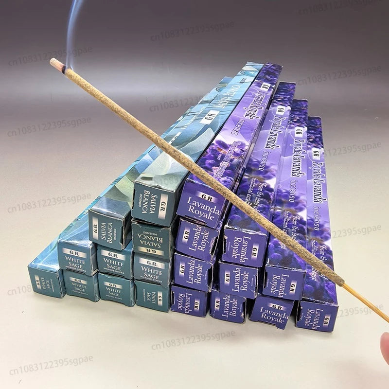10/25Boxes Incense Sticks Authentic Indian Incense Premium Multiple Flavors Mixed Package Chandan Call Money Meditation Hotsale Oasis Select