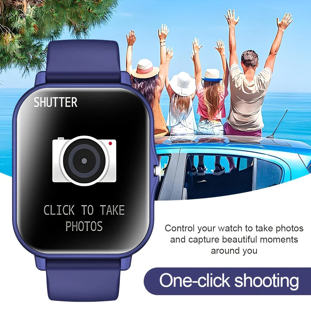 ERUN Smartwatch 1.83" Touch Screen – Calls, Sleep & Activity