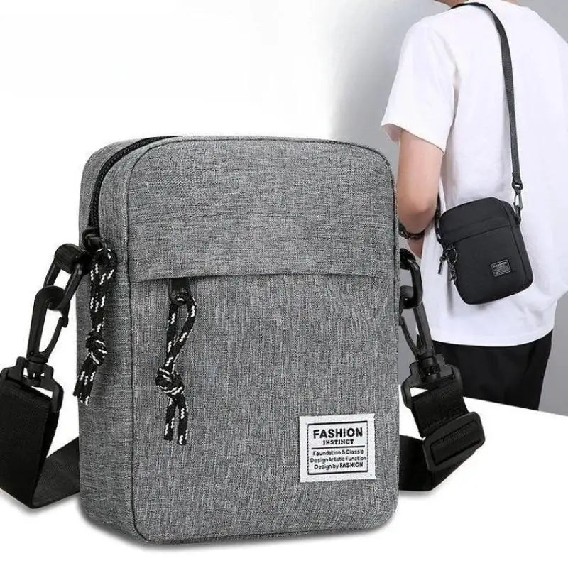 Men's Oxford Shoulder Bag | Crossbody or Single Strap Daily Bag
