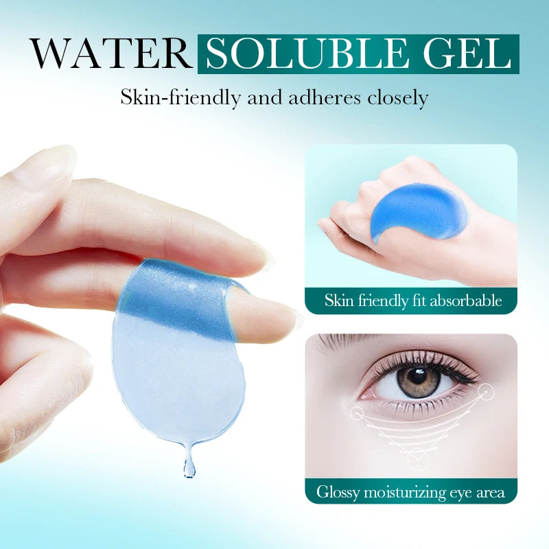 80-Pack Hyaluronic Acid & Collagen Hydrating Eye Masks Hydrating Eye Mask Oasis Select