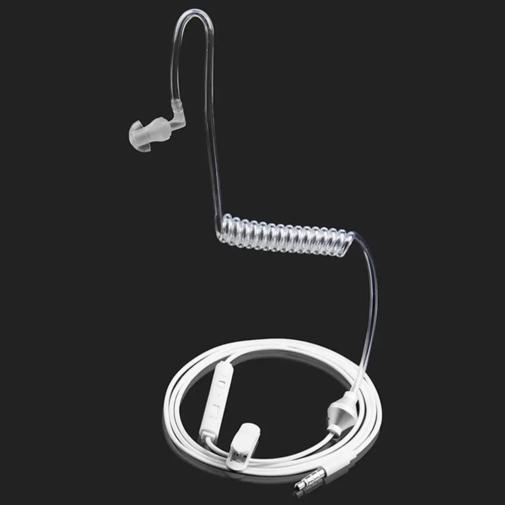 FBI Style Cool In-ear Headset Radiation Protection Earphone Monitor Earpiece Talkabout Mini Walkie Air Duct Earbuds Oasis Select