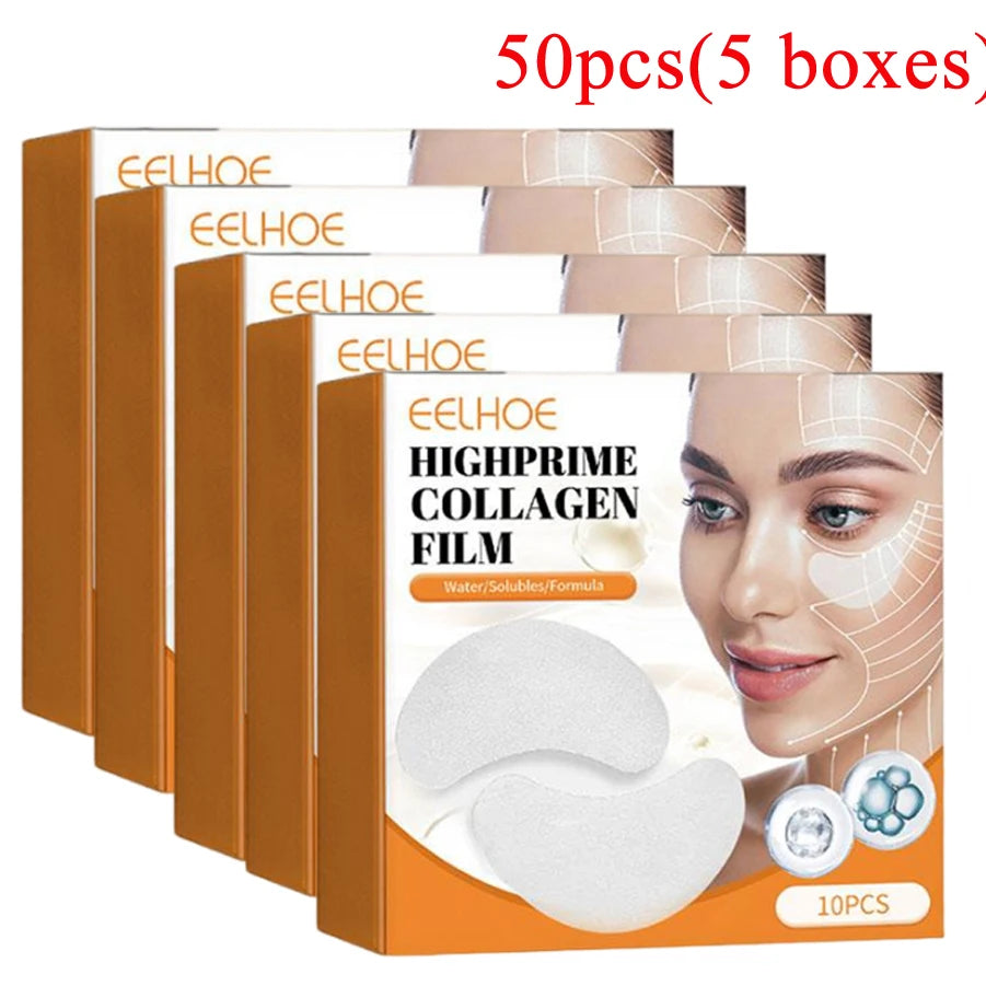 Eelhoe Collagen Eye Patches 5 Boxes – Anti-Wrinkle Dark Circles Collagen Eye Mask Oasis Select 5boxes