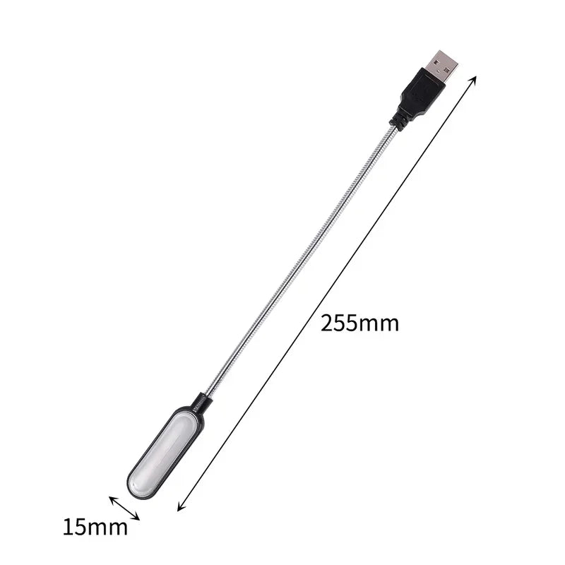 POCKETMAN USB LED Book Light | Flexible Gooseneck Reading Lamp