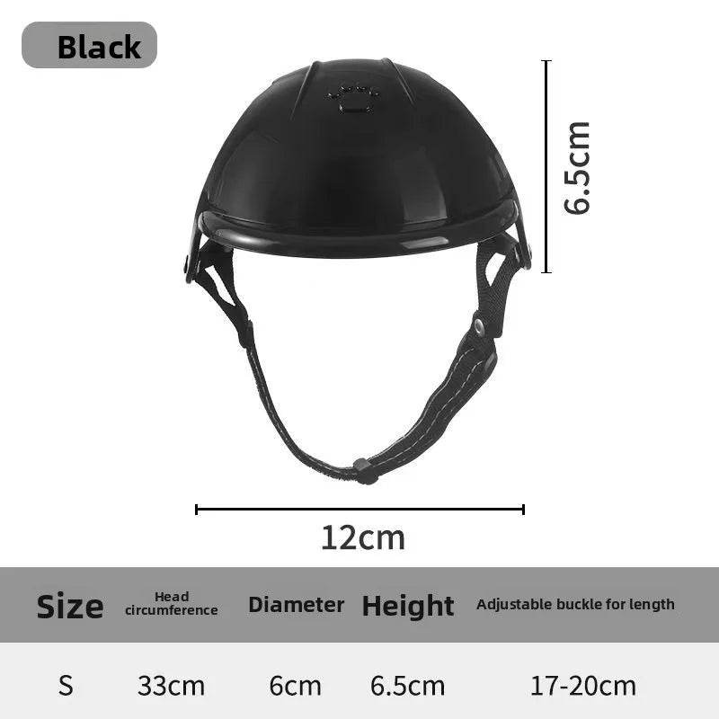 Helmet Fashion Dog Cat Motorcycle Pet Dog Helmet Pet Accessories Oasis Select C