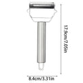 Stainless Steel Vegetable Peeler Cucumber Carrot Fruit Cutter Vegetable Peeler Potato Carrot Grater Multi-function Kitchen Tool Oasis Select 1PC