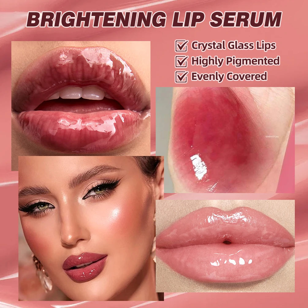 QIBEST Crystal Jelly Lip Gloss – Mirror Shine & Hydration