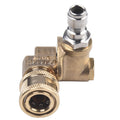 High Pressure Washer Coupler Swivel Brass Coupler Attachment 1/4" Quick Connect 5-speed Adjustable Rotating Nozzle ﻿ Oasis Select A