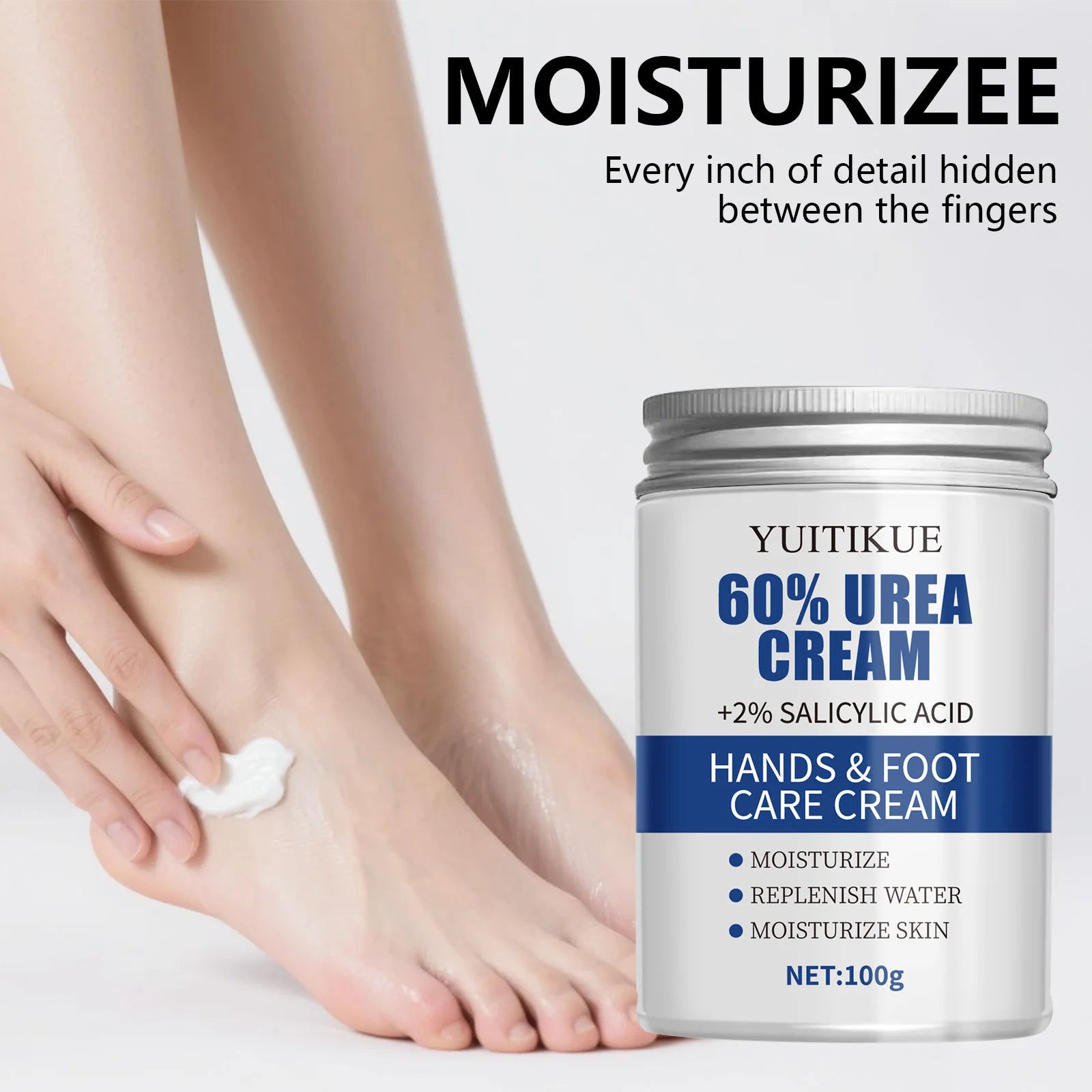 YUITIKUE 60% Urea Foot Cream – Cracked Heel Repair 100g