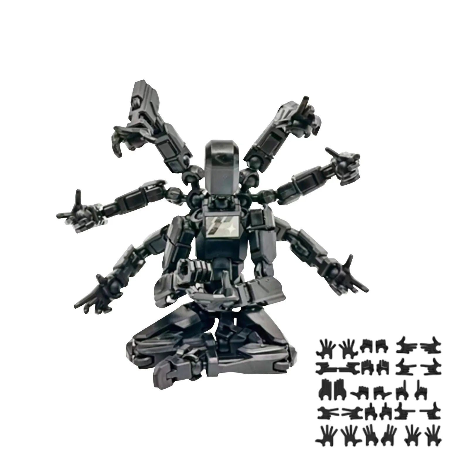 13 Action Figure Model Robotic Full Body Cartoon Character Figure Desktop Decorations 3D Printed Movable Shapeshift Robot Oasis Select A One Size