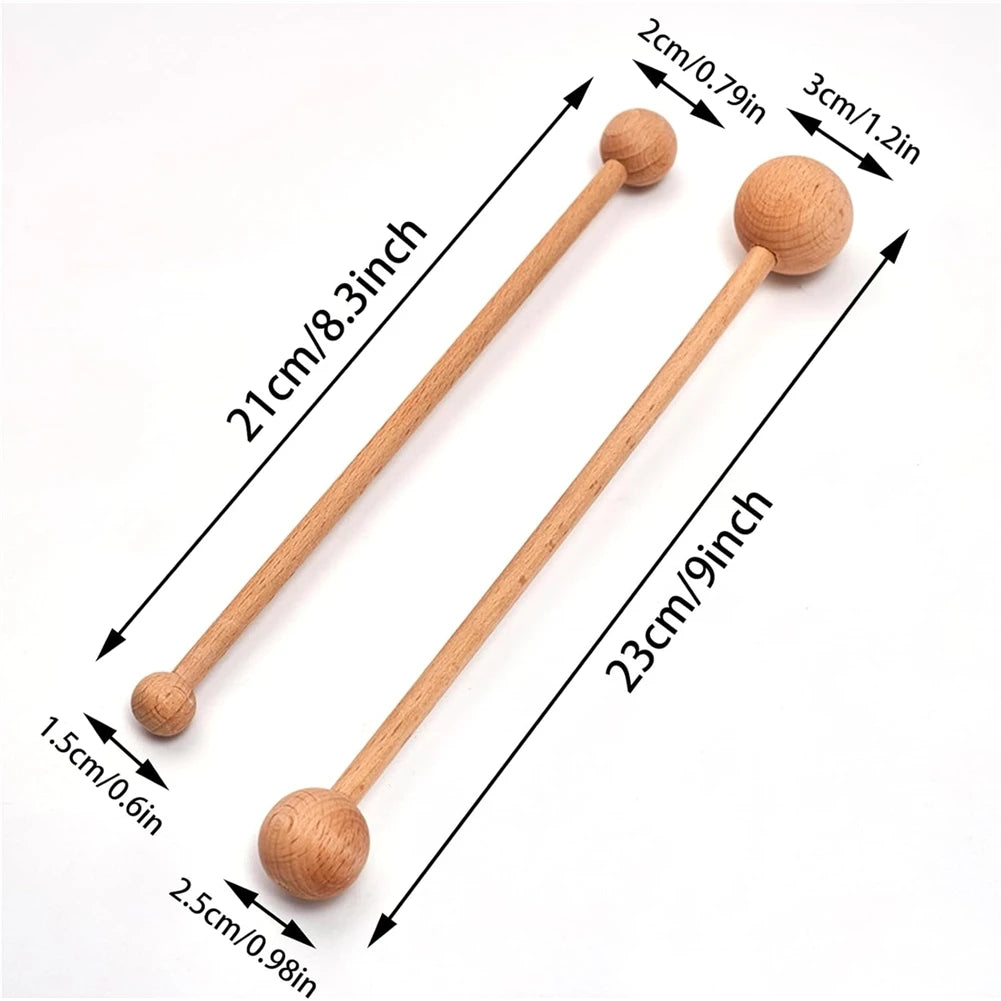 2026-WISH For Artist Clay And For Pottery Compatible 2 Pcs Wooden Throwing Stick For Pottery Shaping, Clay Throwing Tools Oasis Select
