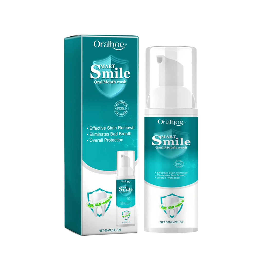 Oralhoe Propolis Oral Care Mousse Deep Clean Remove Yellowing Freshing Hygiene Keep Bleaching Teeth W-hitening Toothpaste Mousse Oasis Select 60ml Boxed