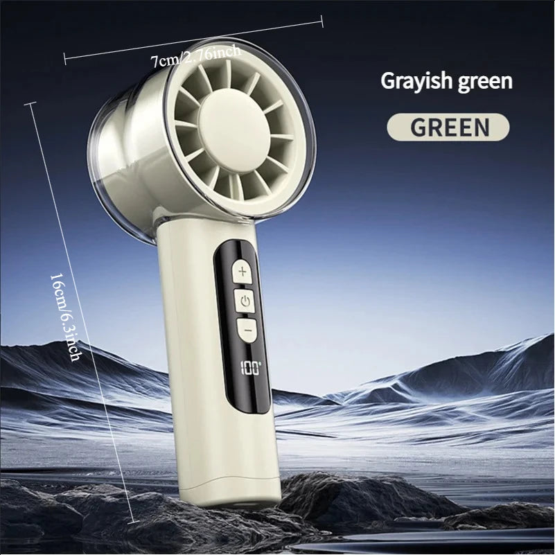 URGGU Mini USB Rechargeable Handheld Fan | Portable Cooling