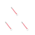 1/3pcs Elastic Wristband Spring Lanyard Key Cord Clasp Spiral Stretch Keychain Security Gear Elastic Ropes Spring Rope Key Ring Oasis Select 3pcs Pink