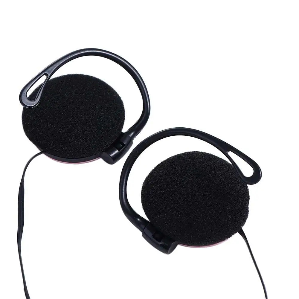 3.5mm Bass Headphones Ear Hook Headset Sports Earphone Wired Earpiece For Mp3 Computer Mobile Telephone Oasis Select
