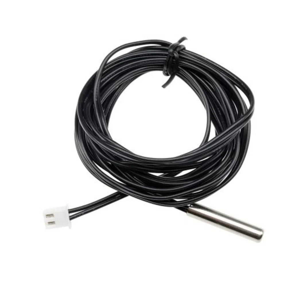 1PC/5PCS/10PCS Ntc 10K 1% 3950 Thermistor Temperature Sensor Waterproof Probe Cable For Arduino W1209 W1401 2M Oasis Select 1pcs