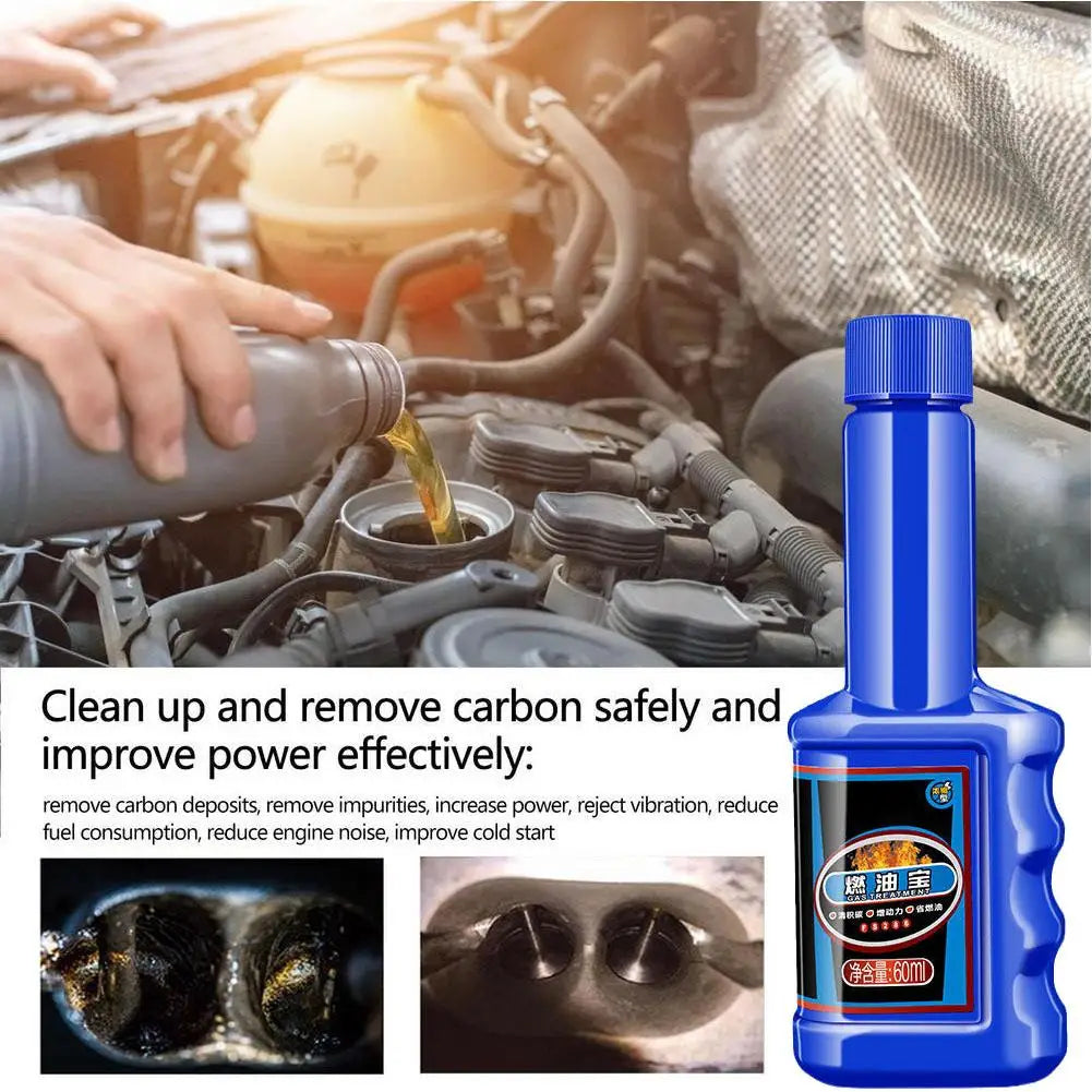 60ml Carbon Cleaner Auto Engine System Carbon Cleaning Enhanced Carbon Cleaner Oil Saver System Cleaner Repair For Car Engine Oasis Select