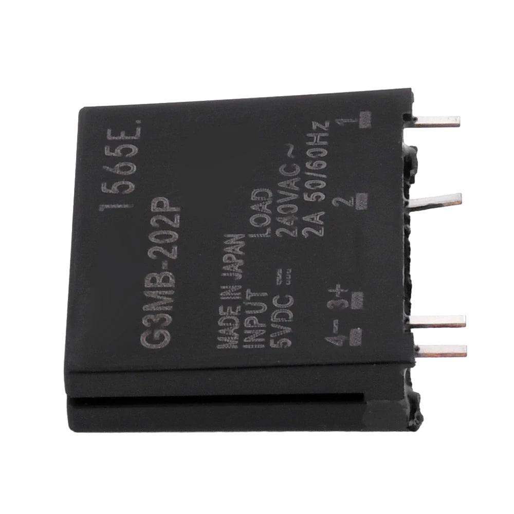 1/5PCS Relay Module 5V-G3MB-202P G3MB 202P DC-AC PCB SSR In 5V DC Out 240V AC 2A Solid State Relay Module Oasis Select 1pcs